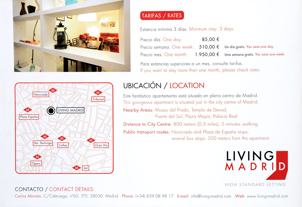Living Madrid. Identidad Corporativa y Diseño